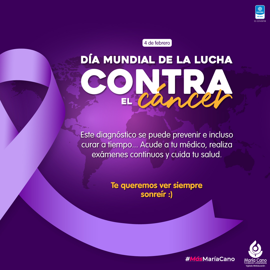 Día mundial de la lucha contra el cáncer - Maria Cano